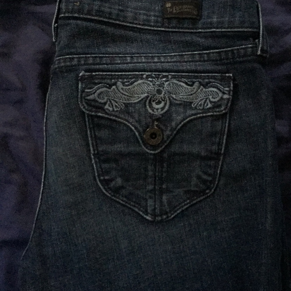 Major flare lucky jeans
